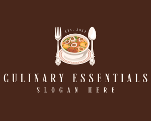 Filipino Culinary Dish logo design