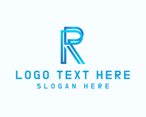 Letter R - Minimalist Business Letter R logo design