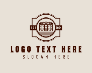 Vintage - Real Estate Realty Property logo design