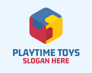 Toys - Toy Cube Puzzle logo design