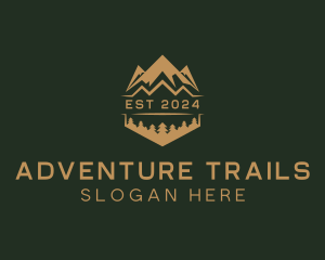 Nature Mountain Trekking logo design