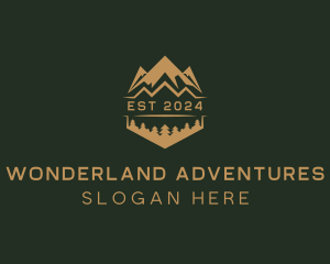 Nature Mountain Trekking logo design