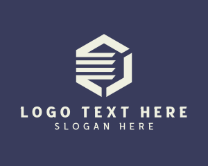 Business - Modern Gray Hexagon logo design