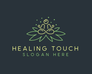 Lotus Yoga Spa logo design