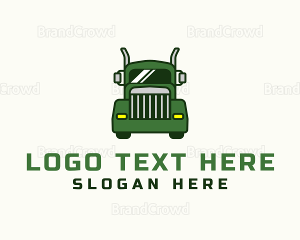 Green Cargo Truck Logo