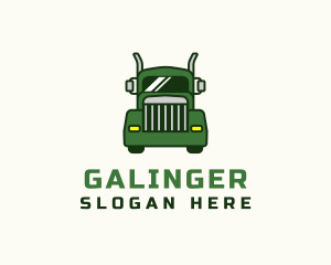 Green Cargo Truck  Logo