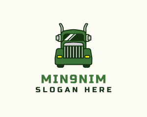 Green Cargo Truck  Logo