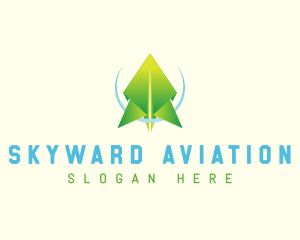 Aviation Flight Plane logo design