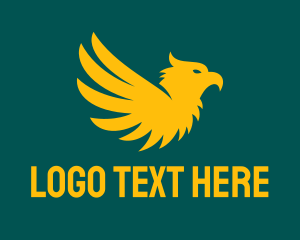Vulture - Premium Eagle Wings logo design
