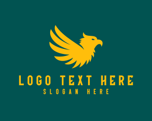 Falcon - Premium Eagle Wings logo design