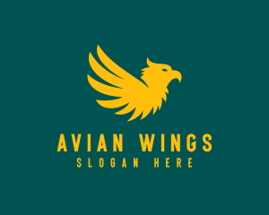 Premium Eagle Wings  logo design