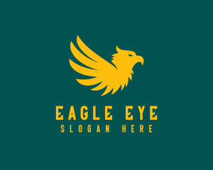 Premium Eagle Wings  logo design