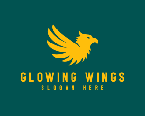 Premium Eagle Wings  logo design