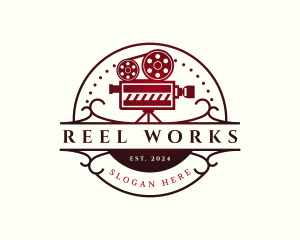 Retro Camera Videography logo design