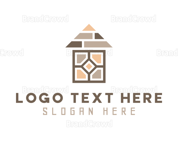 Brown Home Floorboard Logo