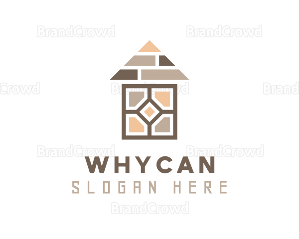 Brown Home Floorboard Logo