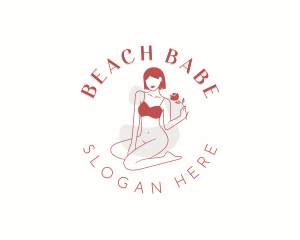 Bikini Fashion Model logo design