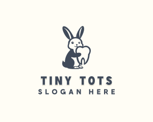 Pediatric - Pediatric Dentistry Bunny logo design