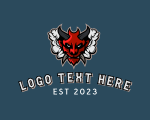 Horned Demon Vaping Logo