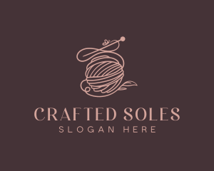 Yarn Handmade Crochet logo design