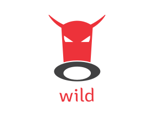 Horns - Red Bull Top Hat logo design