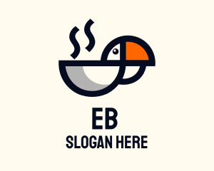 Coffee - Eco Toucan Cafe logo design
