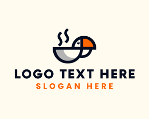 Latte - Eco Toucan Cafe logo design