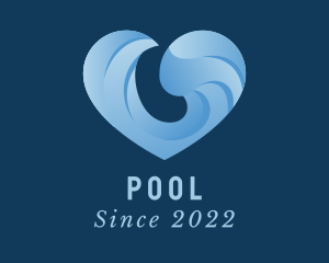 Heart Wave Beach Resort  logo design