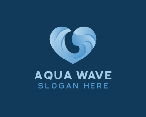 Heart Wave Beach Resort  logo design