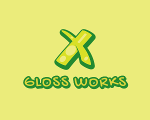 Gloss - Graphic Gloss Letter X logo design