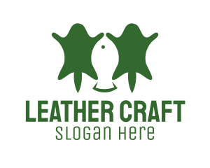 Leather - Abstract Fishing & Hunting logo design