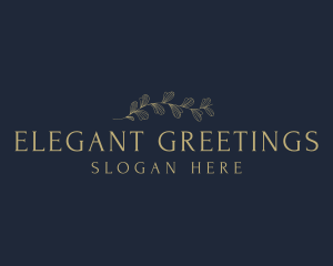 Elegant Boutique Wellness logo design