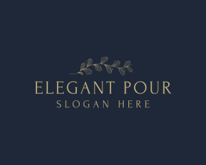 Elegant Boutique Wellness logo design