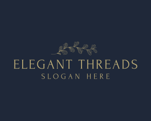 Elegant Boutique Wellness logo design