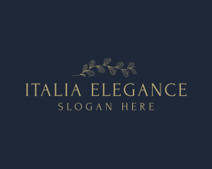 Elegant Boutique Wellness logo design