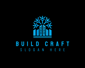 Building Snowflake Realty logo design