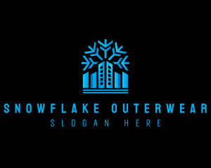 Building Snowflake Realty logo design