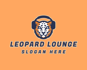 Leopard - Jaguar Headphones Esports logo design