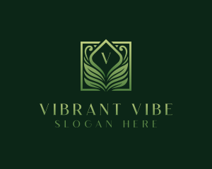 Vegan Leaf Wellness logo design