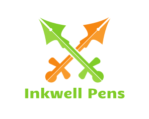 Pen - Writer Pen Sword logo design