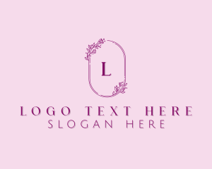 Lettermark - Feminine Elegant Garden logo design