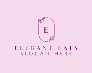 Feminine Elegant Garden logo design