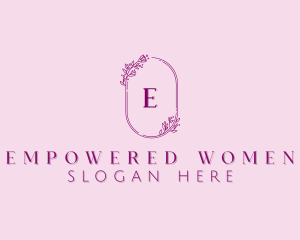 Feminine Elegant Garden logo design