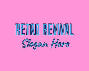 Retro - Funky Retro Marketing logo design