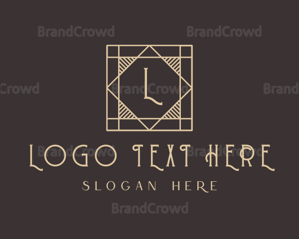 Luxury Geometric Business Logo