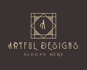 Luxury Geometric Business logo design