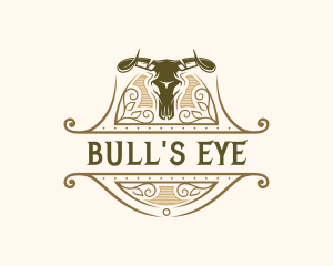 Barbecue Bull Steak logo design