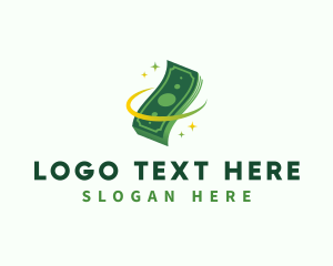 Dollar Bills - Money Cash Investment logo design