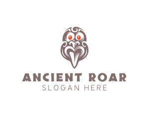 Ancient Tribal Mask logo design