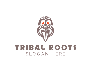 Ancient Tribal Mask logo design